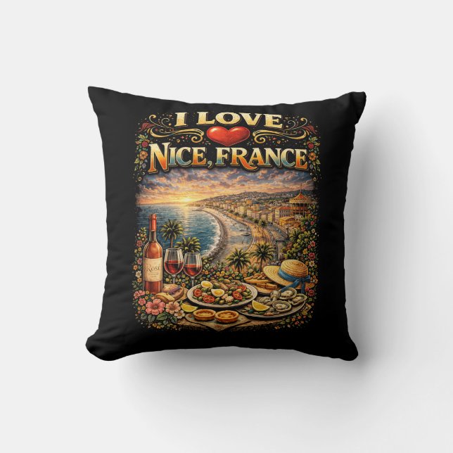I Love Nice Cushion (Front)