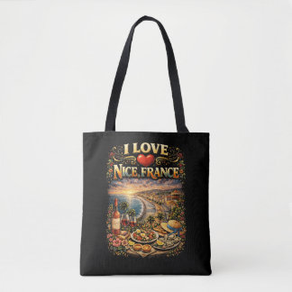 I Love Nice Tote Bag