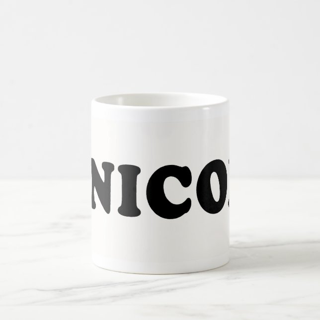 I LOVE NICOLE COFFEE MUG (Center)