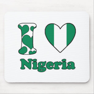 I love Nigeria Mouse Pad