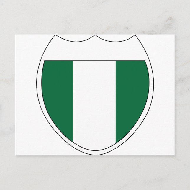 I Love Nigeria Postcard (Front)