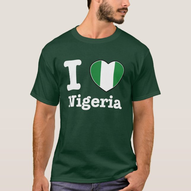 i love nigeria T-Shirt (Front)