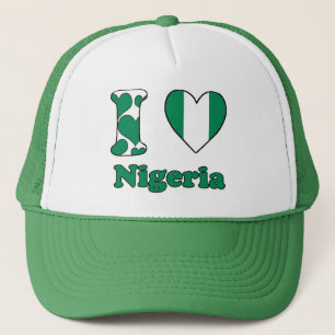 I love Nigeria Trucker Hat