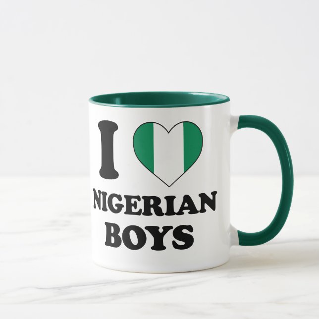 I love Nigerian Boys Mug (Right)