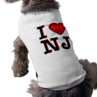 I Love NJ Doggie T-shirt