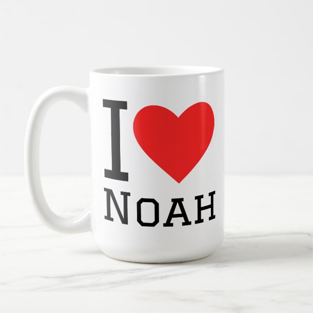 I love Noah  Coffee Mug (Left)