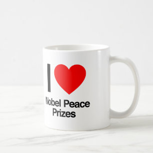 i love nobel peace prizes coffee mug