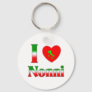I  Love Nonni Key Ring