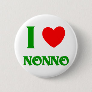 I Love Nonno 6 Cm Round Badge