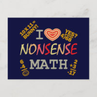 I Love Nonsense Math