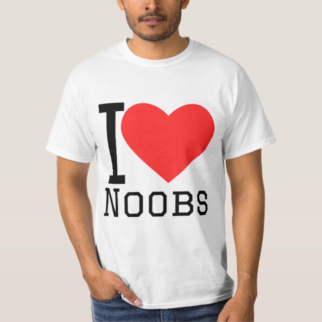 I love noobs T-Shirt (Front)