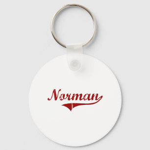 I Love Norman Oklahoma Key Ring