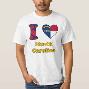 I love North Carolina T-Shirt