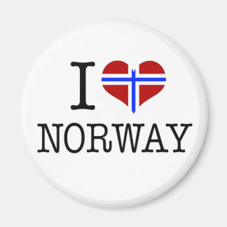 I love Norway Magnet