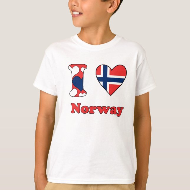 I love Norway T-Shirt (Front)