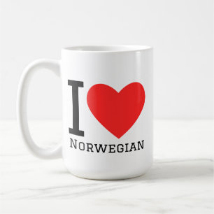 I love Norwegian Coffee Mug