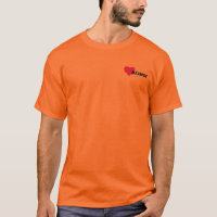 I Love Nosework Quirky Pocket Image T-Shirt