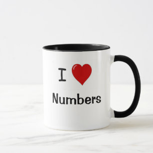 I Love Numbers - Rude Reasons Why Mug