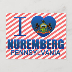I Love Nuremberg, PA Postcard