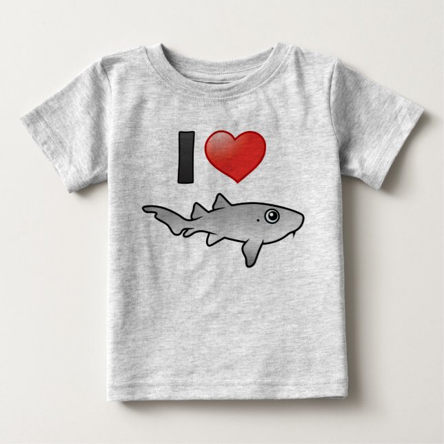 I Love Nurse Sharks Baby T-Shirt (Front)