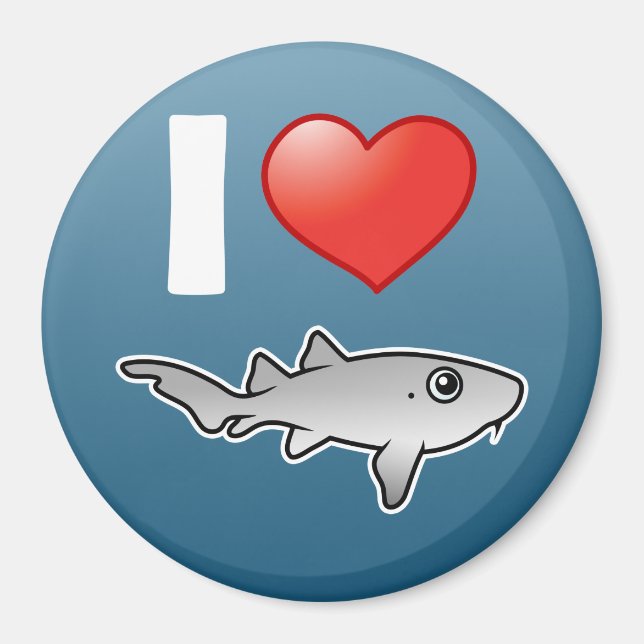 I Love Nurse Sharks Magnet (Front)