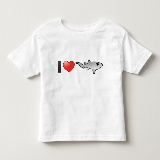 I Love Nurse Sharks Toddler T-Shirt (Front)