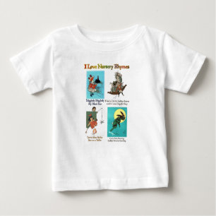 I LOVE NURSERY RHYMES (#4) BABY T-Shirt
