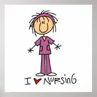 I Love Nursing T-shirts and Gifts