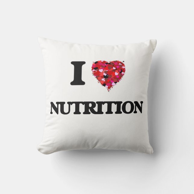 I Love Nutrition Cushion (Front)