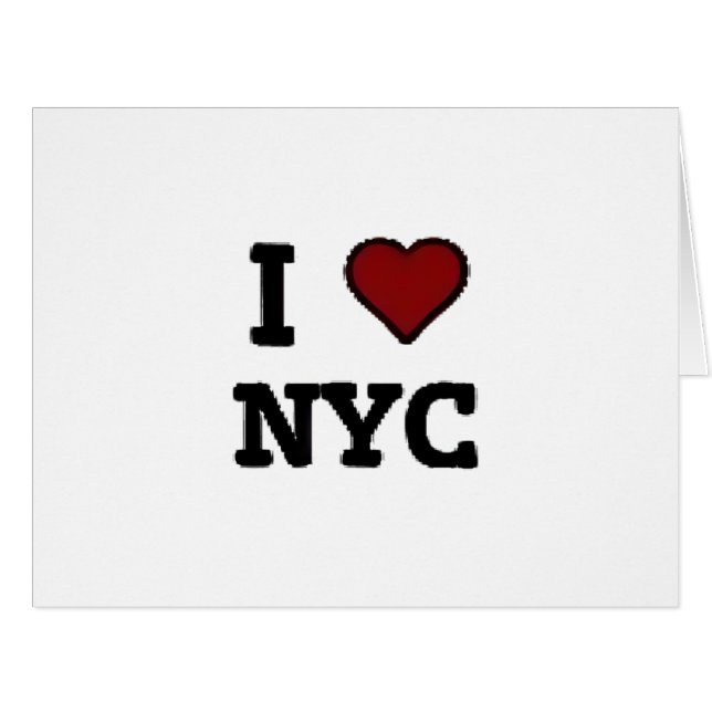 I Love NYC heart (Front Horizontal)