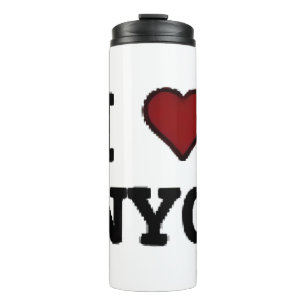 I Love NYC heart Thermal Tumbler