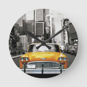 I Love NYC - New York Taxi Round Clock
