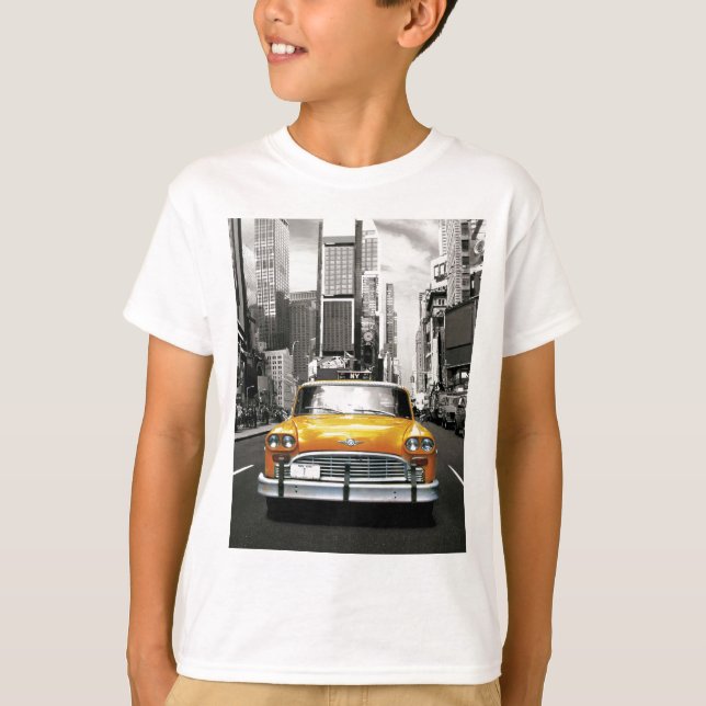 I Love NYC - New York Taxi T-Shirt (Front)