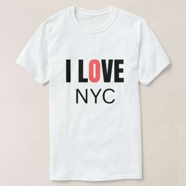 I Love NYC T-Shirt (Design Front)