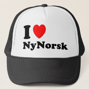 I love Nynorsk Trucker Hat