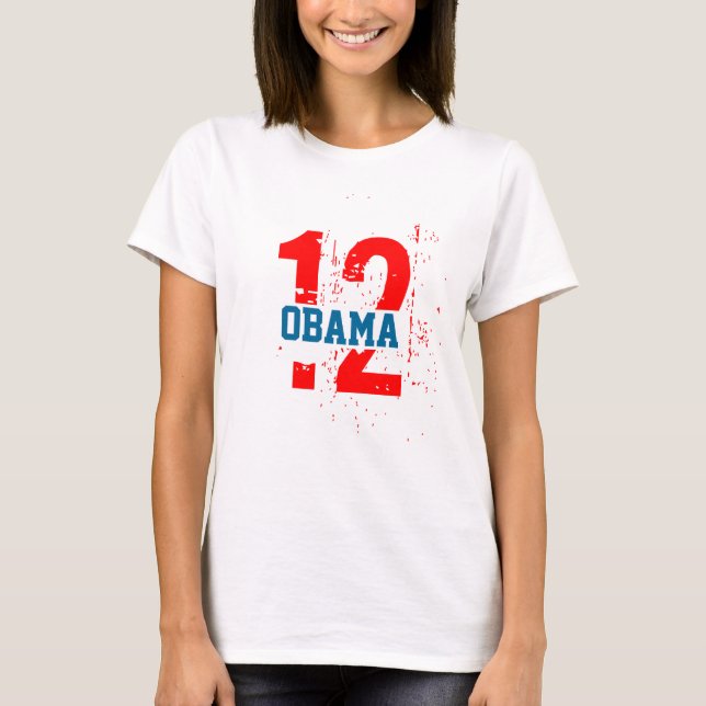 I love Obama 2012 T-Shirt (Front)