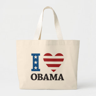 I Love Obama Bag