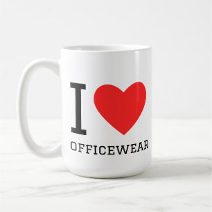 I love officewear coffee mug