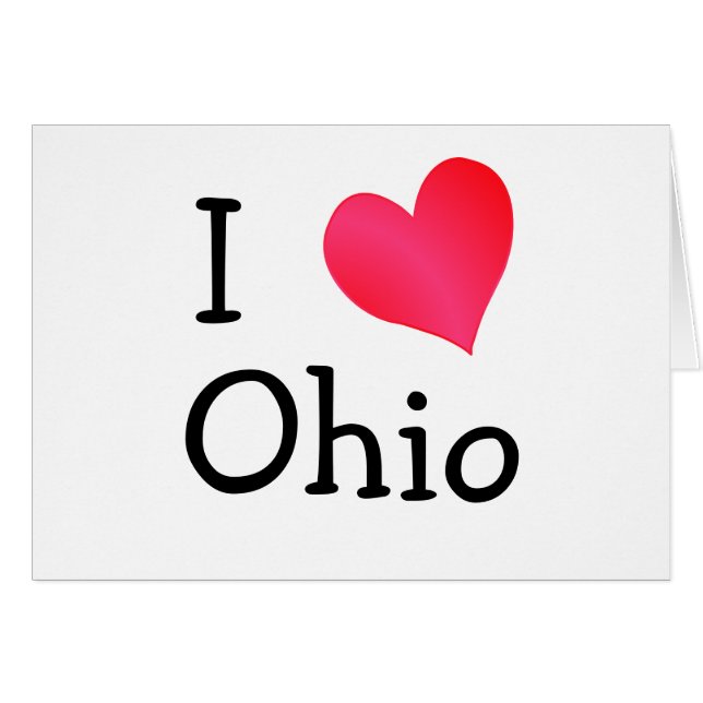 I Love Ohio (Front Horizontal)