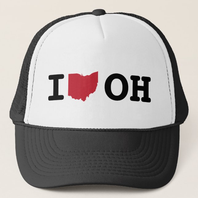 I Love Ohio Hat (Front)