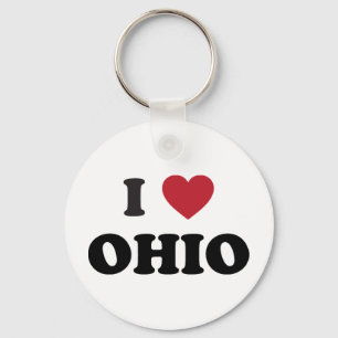 I love Ohio Key Ring