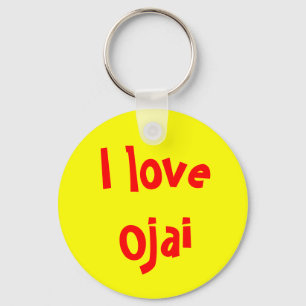 I love Ojai Key Ring