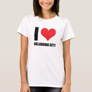 I love Oklahoma city T-Shirt