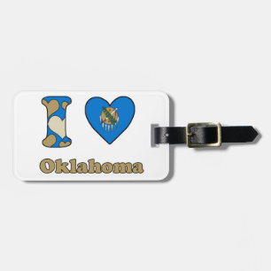 I love Oklahoma Luggage Tag