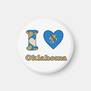 I love Oklahoma Magnet