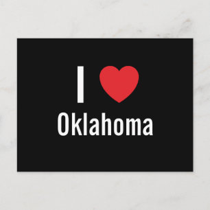 I love Oklahoma Postcard