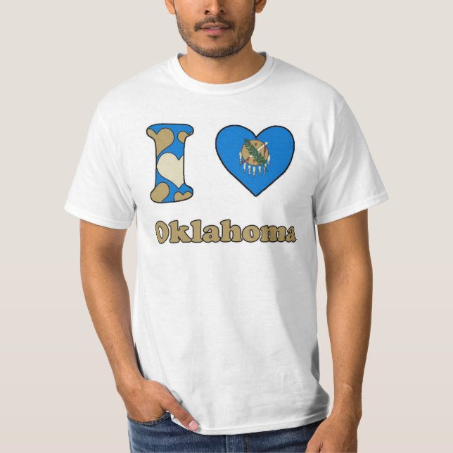 I love Oklahoma T-Shirt (Front)