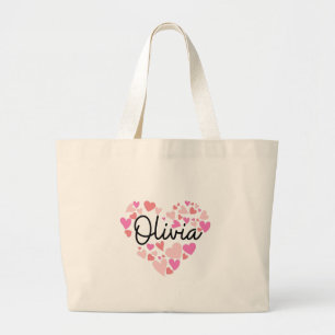 I love Olivia Large Tote Bag