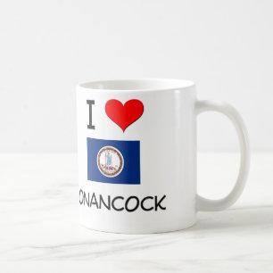 I Love Onancock Virginia Coffee Mug