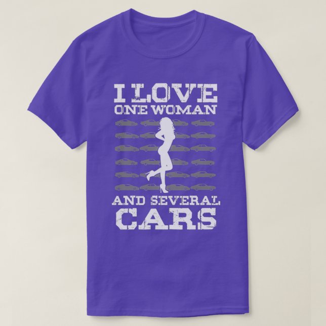I love one woman and several cars Classic TShirt (Design Front)